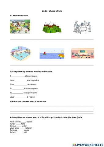 Ulysse à Paris unité4