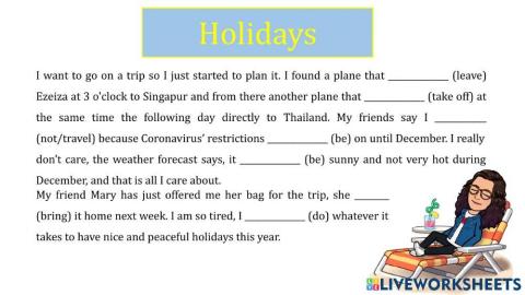 Holidays