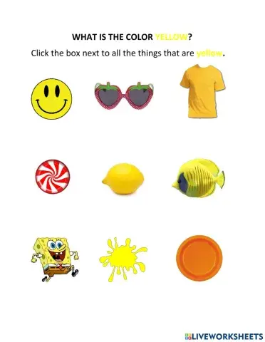 What is the Color Yellow?