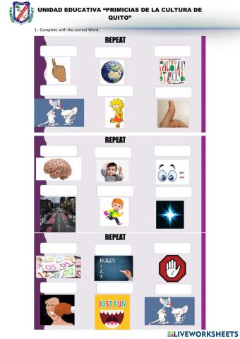 All star - vocabulary