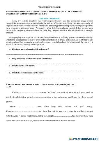 Wonders of ecuador II