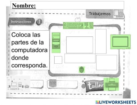 partes de la computadora 