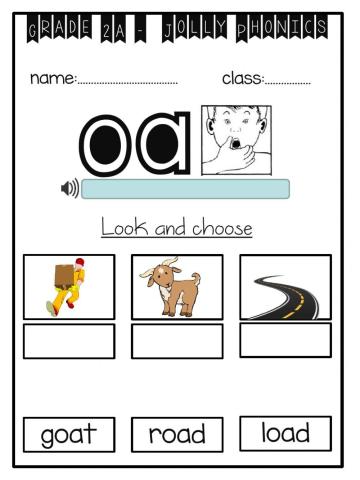 Jolly Phonics oa