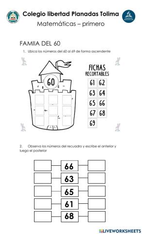 Familia del número 60