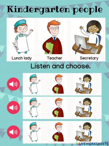 Kindergarten people