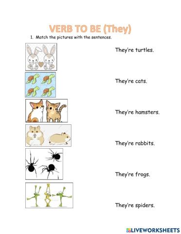 Verb to be (they)