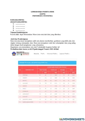 Lkpd mean(rata-rata)