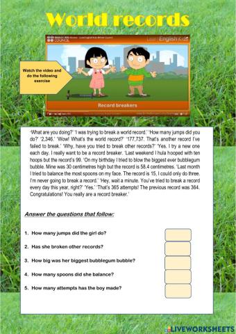 World records