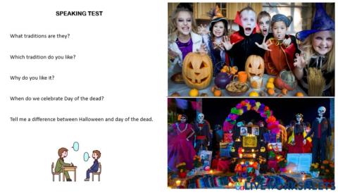 Speaking test 6th Period 2