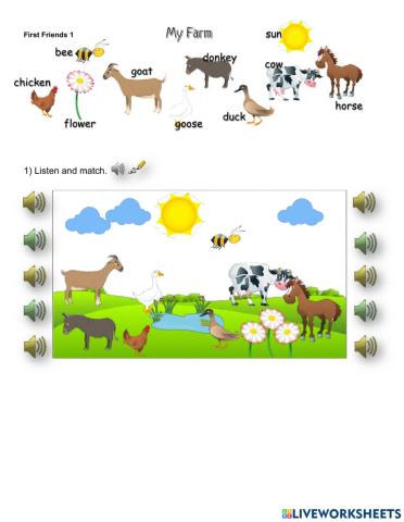 First Friends 1 - My Farm 1&2