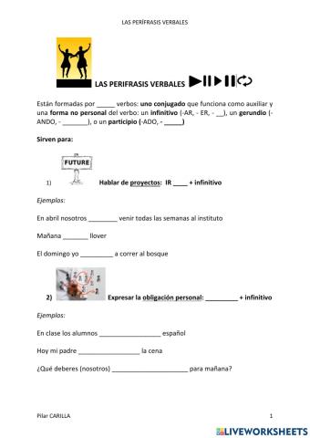 Las perifrasis verbales (A2)