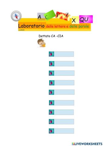 Dettato CA CIA
