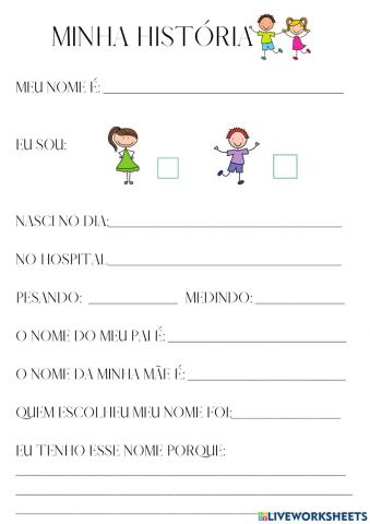 Minha História Davi