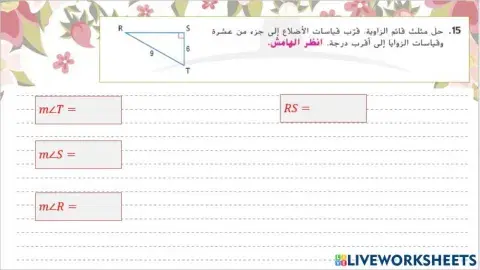 حساب المثلثات