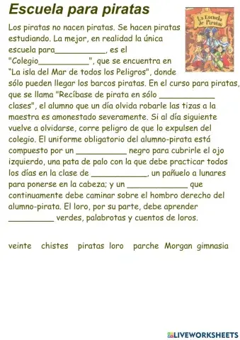 Escuela para piratas - act 1
