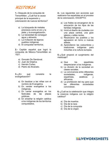 Evaluación Segundo Trimestre