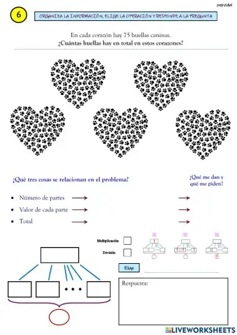 Estructura Multiplicativa problemas sencillos (6)