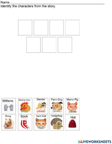 The mitten Character ID