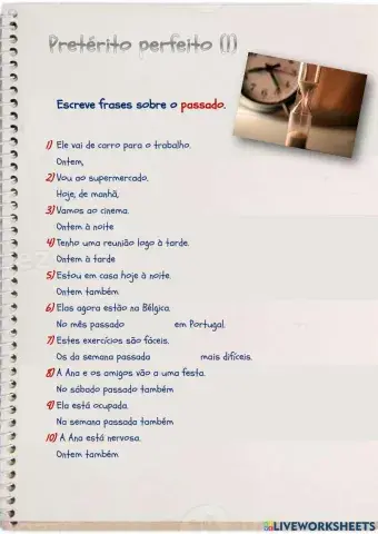 Pretérito perfeito(1)