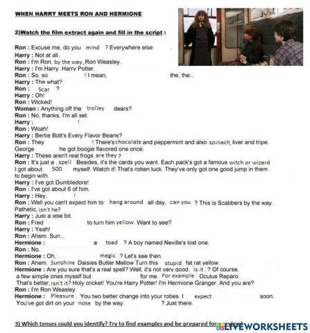 Activity - Harry Potter