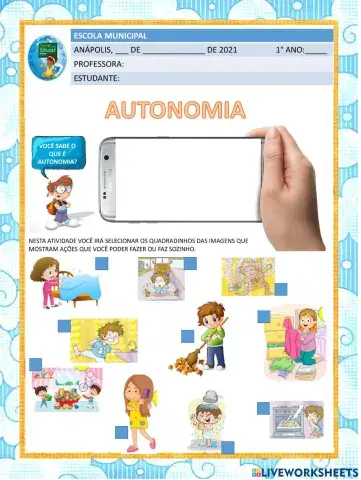 Atividade 024 - autonomia