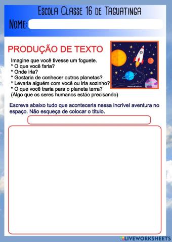 Produção de Texto