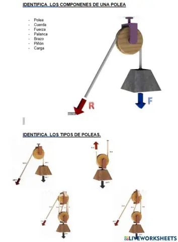 Mecanismos. La polea