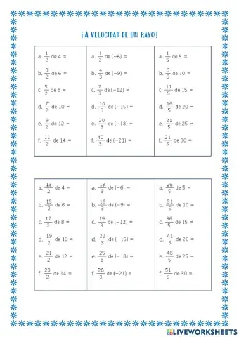 Fracción de una cantidad