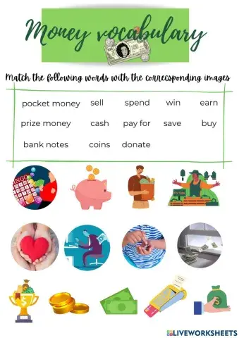 Money vocabulary