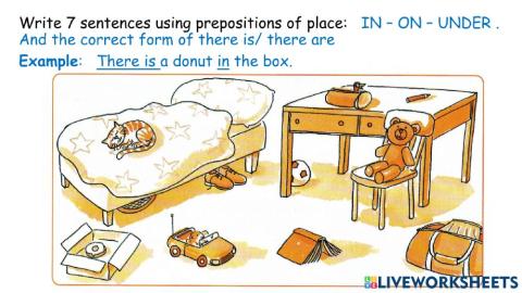 Prepositions of place
