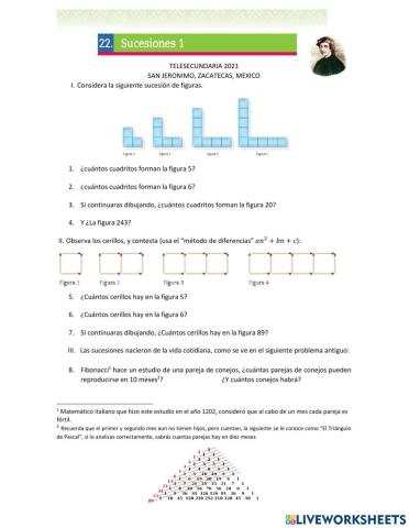 Sucesiones numericas I