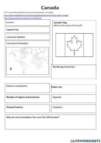 DIS Humanities Week 10 Canada