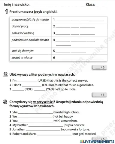Evolution plus 3 Unit 7 lesson 1