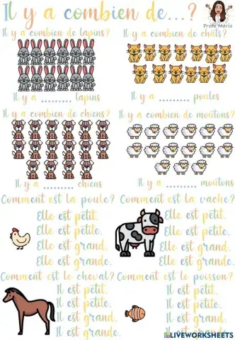 Il y a combien de...?