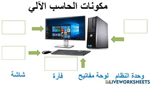 مكونات الحاسب الألي