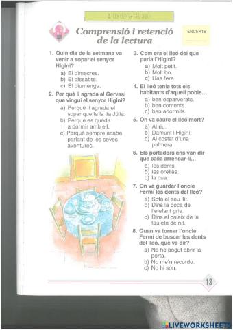 Les dents del lleó. Capitol 2