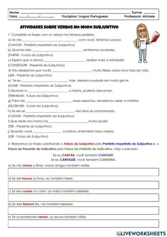 Verbos no Subjuntivo