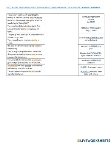 THE NEWS - TIME LINKERS