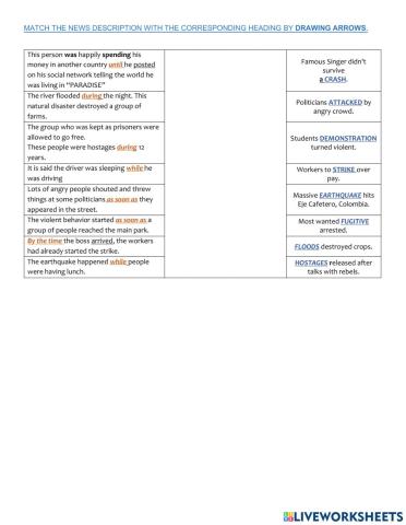 THE NEWS - TIME LINKERS