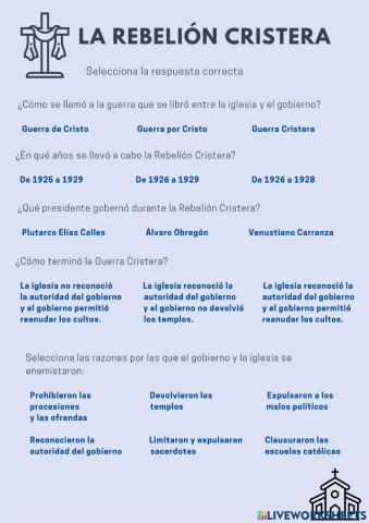 La Rebelión Cristera