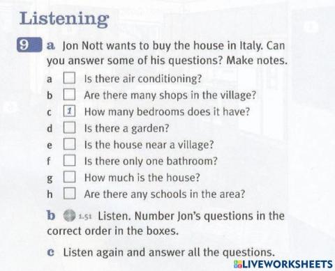 Listening - Unusual Homes