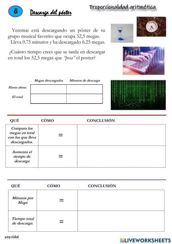 Proporcionalidad aritmética 8