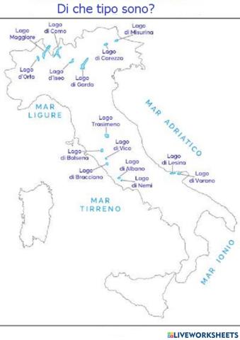 L'origine dei laghi italiani