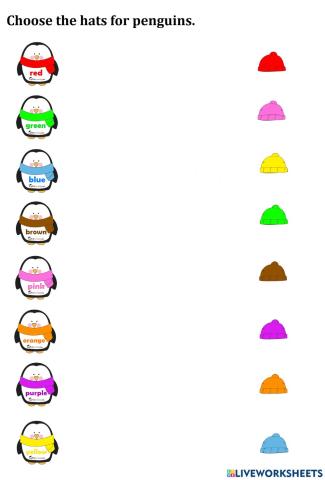 Hats for penguins
