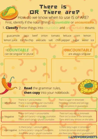 There is or There are?