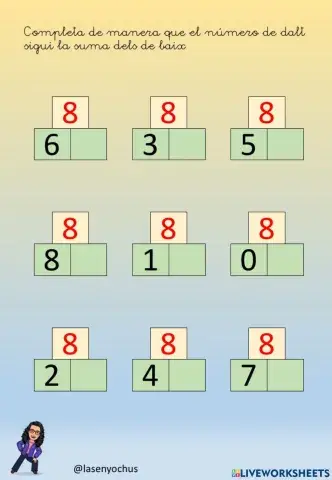 Descomposició del 8