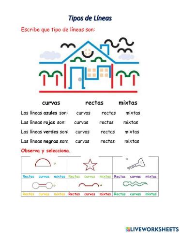 Tipos de Lineas