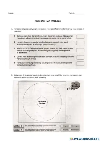 Unit 2: baik hati tahun 6