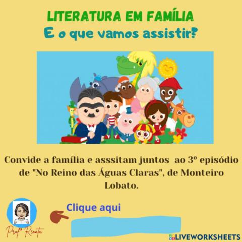 Literatura em  Família