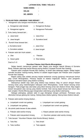 Ulangan tema 7